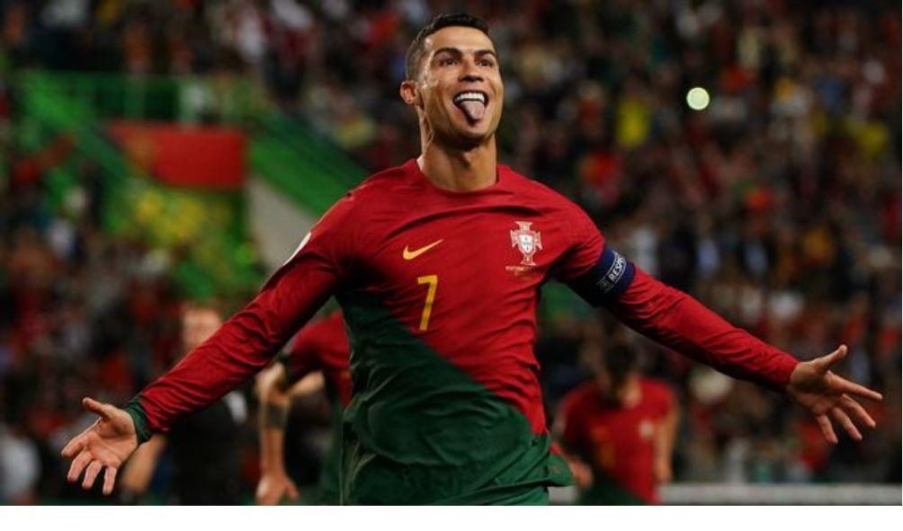 Ronaldo Makes History with Brace in Men's Cap Record - GOSSIP A - Z