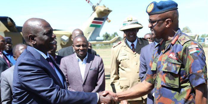 Gen. Francis Ogolla Appointed as the New Chief of Defence Forces by President Ruto