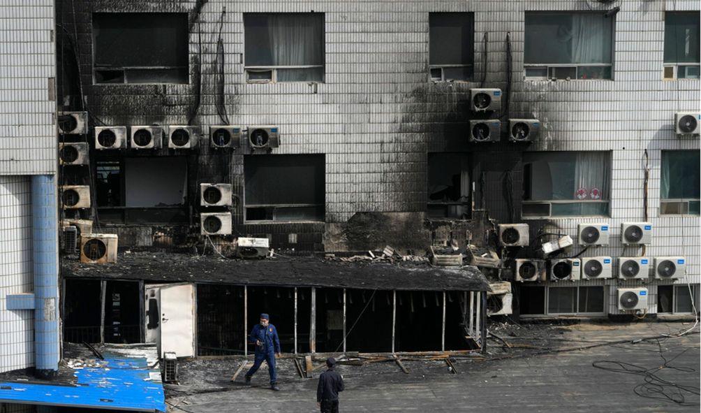 29 killed in Beijing hospital fire; 12 detained