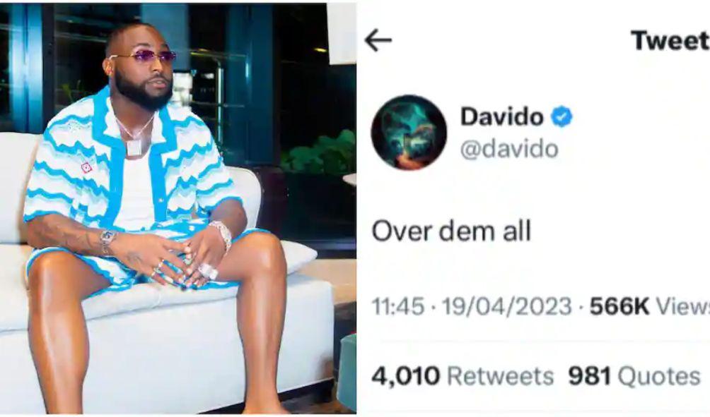 Chioma Reportedly Leaves Davido Over Baby Mama Drama