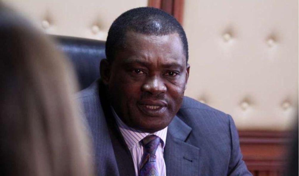 File image of Public Service Cabinet Secretary Justin Muturi.