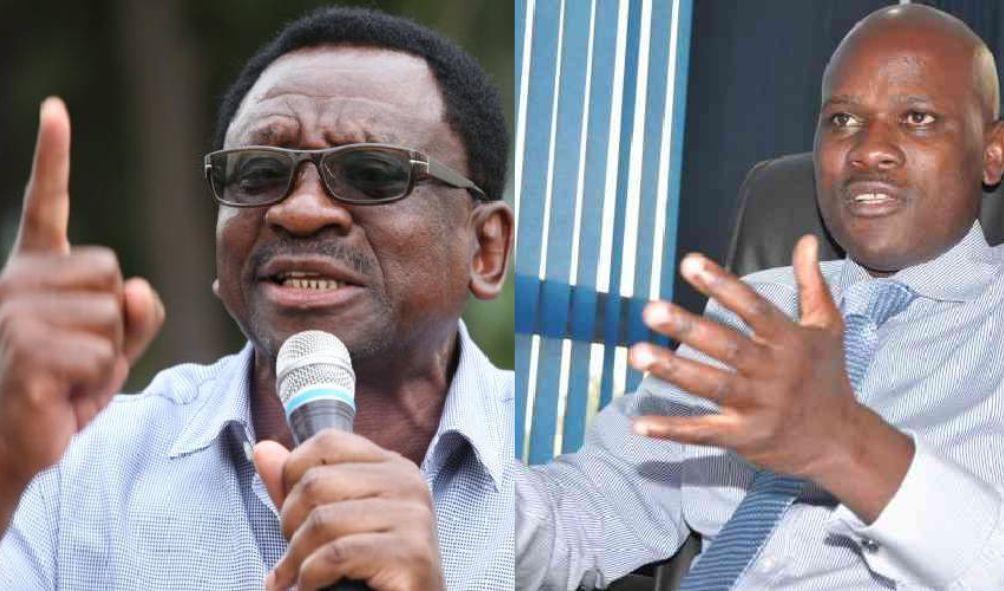 A side by side image of Siaya Deputy Governor William Oduol and Siaya Governor James Orengo