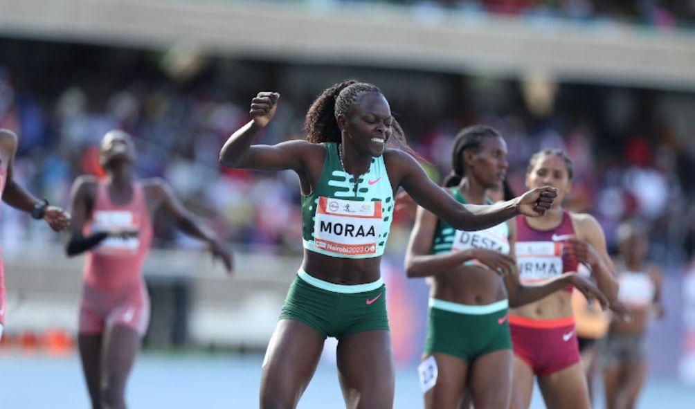 Moraa's Sweet Revenge: Dominates 800m at Kip Keino Classic