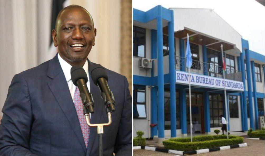 KEBS Staff Reshuffled Following Ruto's Suspensions in Sugar Scandal