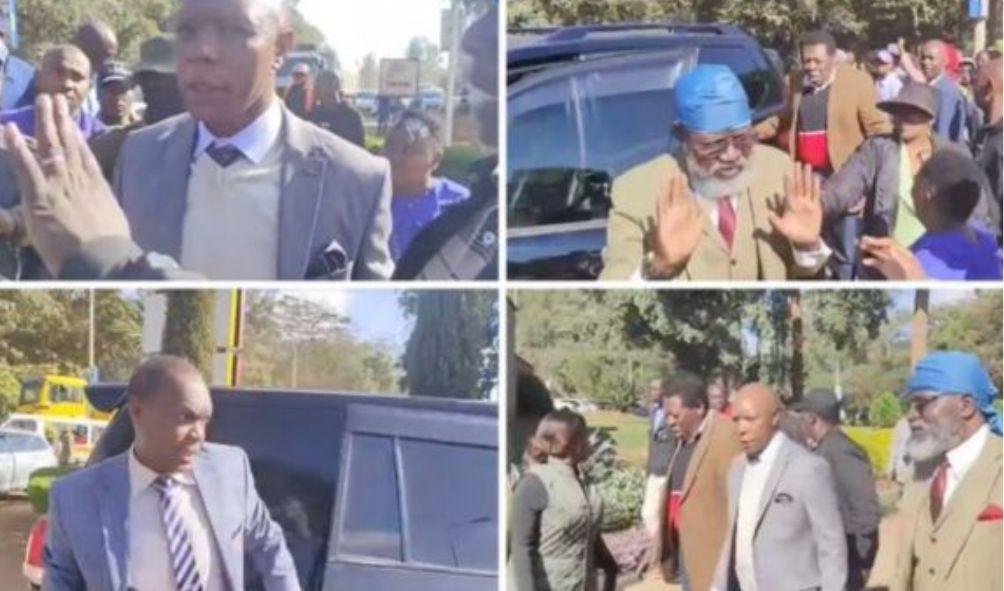 Unprecedented: Former Mungiki Leader Maina Njenga's Backers Hit by Tear Gas at DCI HQ