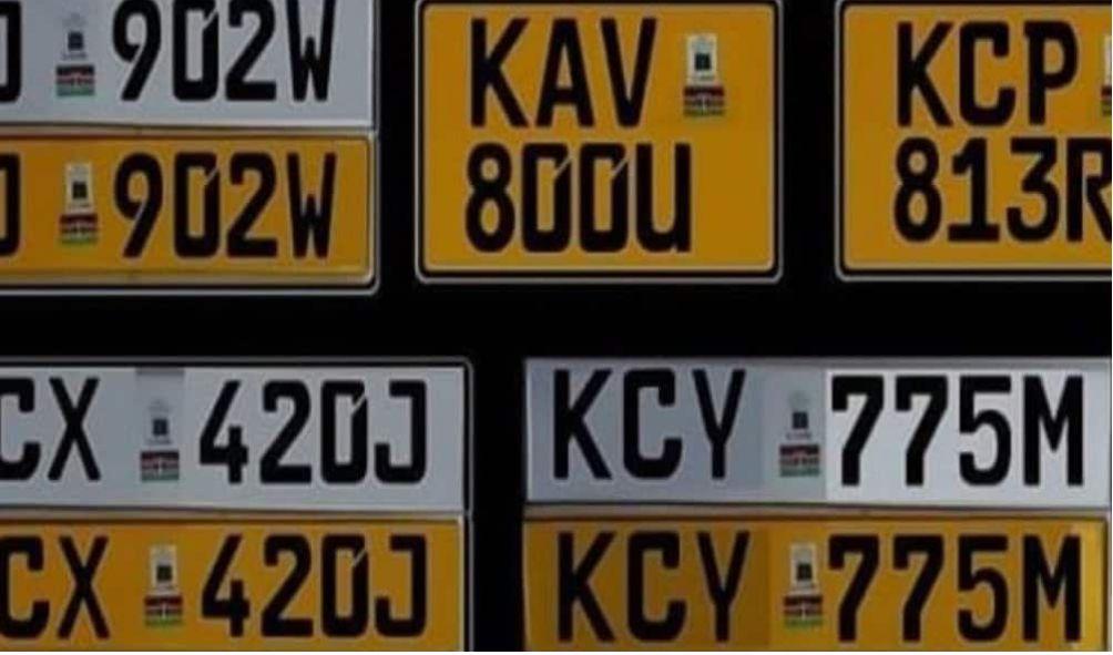 CS Murkomen Wants Number Plate Charges Increased by Ksh7,000