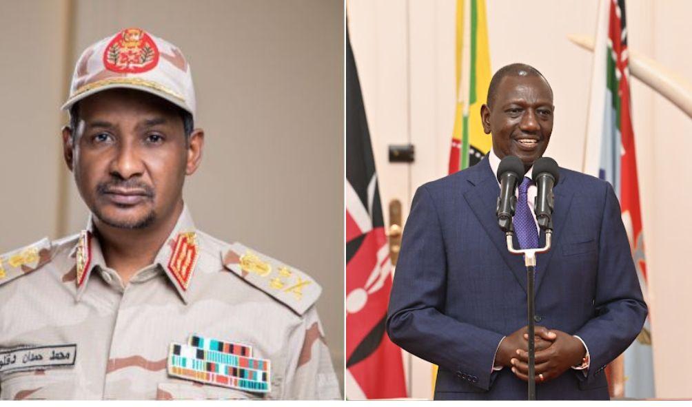 President Ruto Denies Kenya Hosting Sick Sudan's General Hemeti