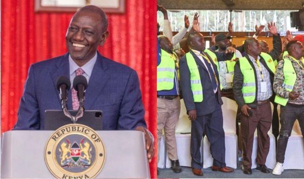 Bodaboda Riders Clash at President Ruto's Event over Leadership Disputes