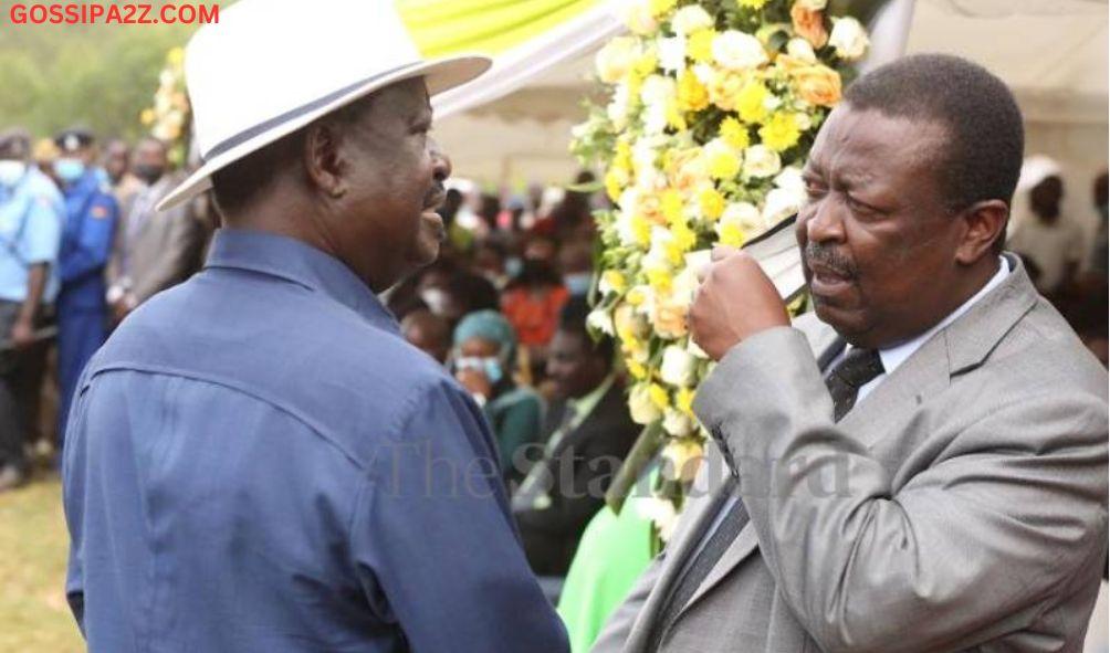 Mudavadi Claims Raila Seeks Sympathy Through Demands