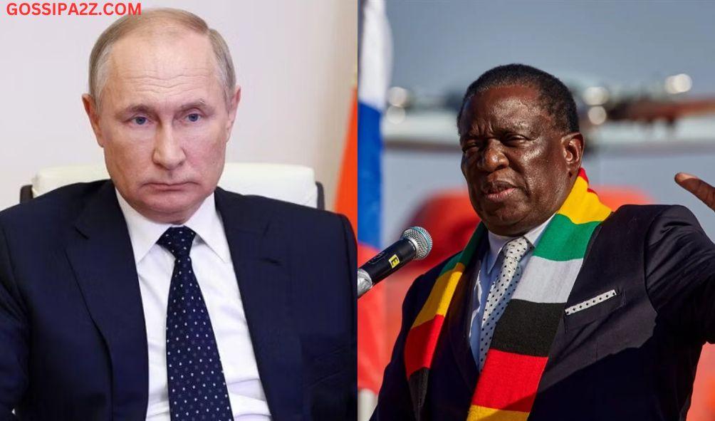 Putin's Presidential Chopper Gift to Zimbabwe