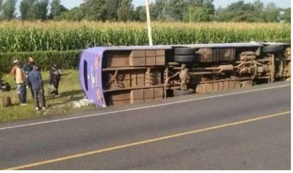 Bus Overturns in Kericho County: 19 Passengers Injured