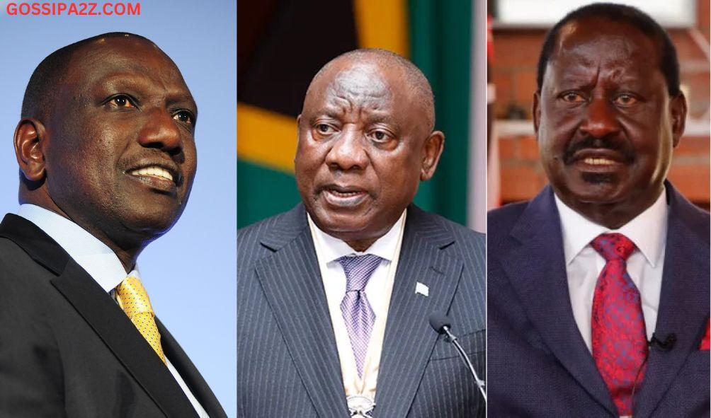 Why Raila Seeks Ramaphosa's Mediation for Ruto Truce