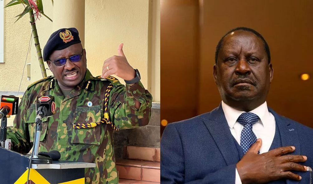 Police Address IG Koome-Raila Truce Reports