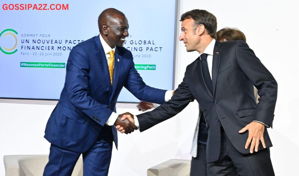 France President Praises Ruto in Lengthy Address