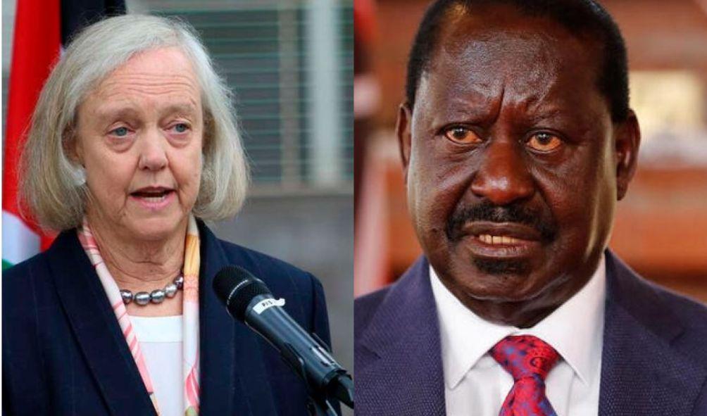 Raila Urged to Lead Protests Against US Ambassador's Comments