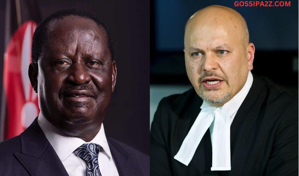 Raila's Move Jeopardizes ICC Prosecutor Karim Khan's Role