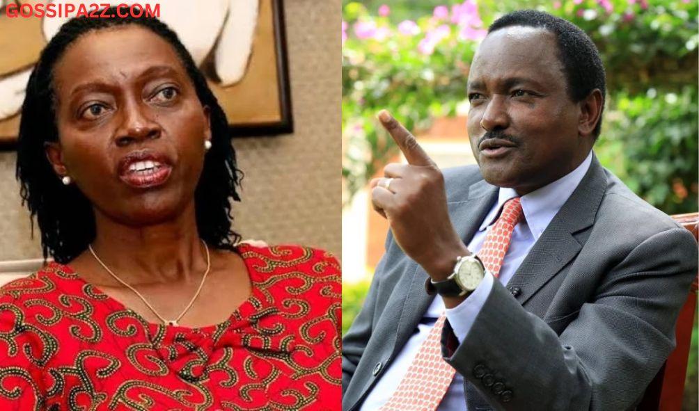 MARTHA KARUA(left) KALONZO MUSYOKA(right)