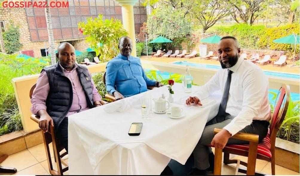 Raila holds talks with Junet, Joho