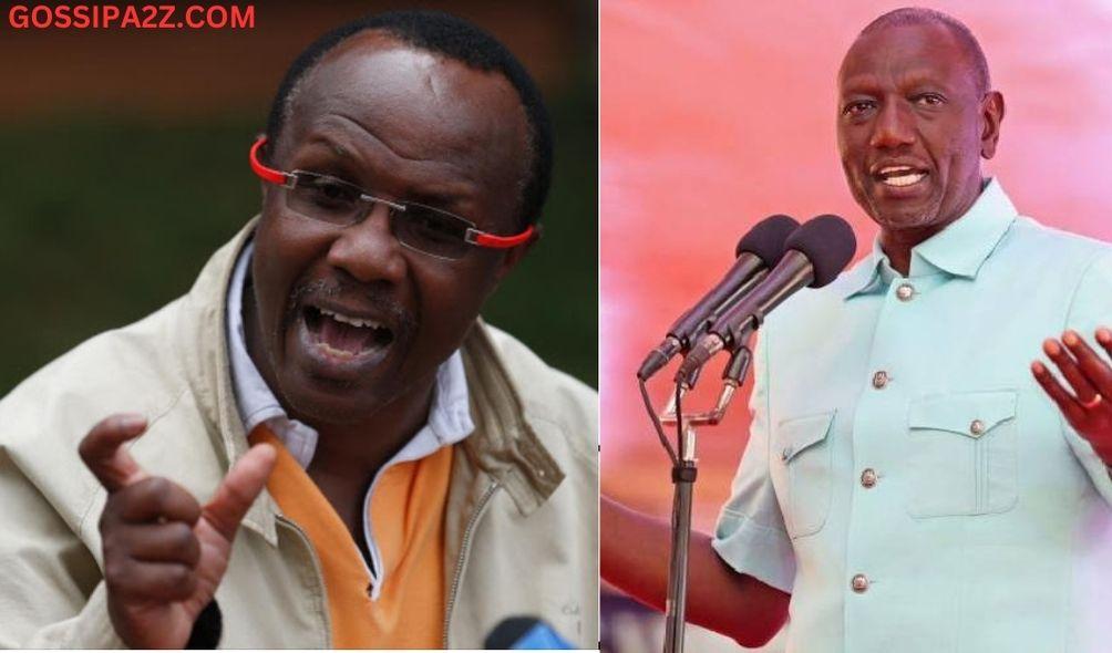 Ndii Exposes Why UDA MPs Are Turning Against Ruto