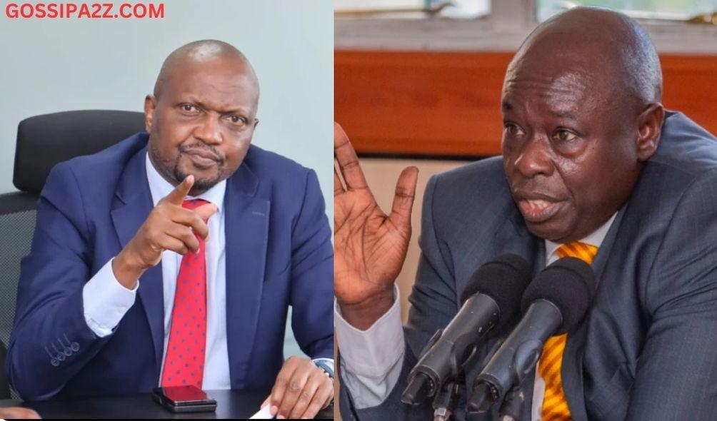 Moses Kuria(left) DP Gachagua(right)