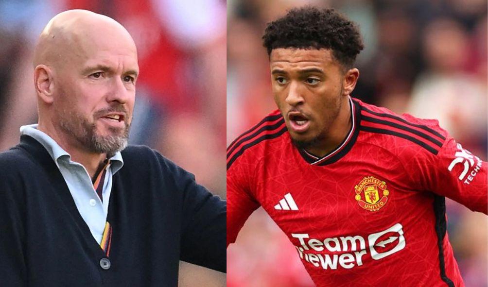 Man United boss Erik ten Hag responds to Jadon Sancho's statement amid Chelsea transfer claims