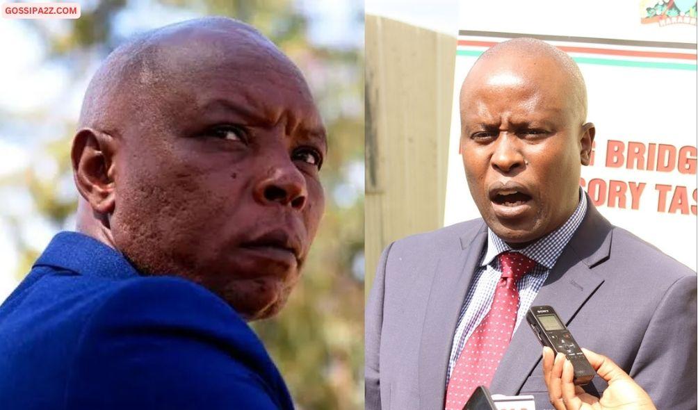 Maina Njenga Rescues Kanini Kega from Hostile Crowd