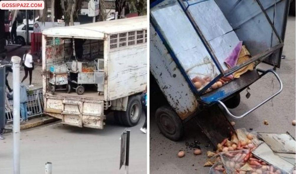 Nairobi CBD Smokie Vendor Carts Targeted by Destructive Kanjo Blitz