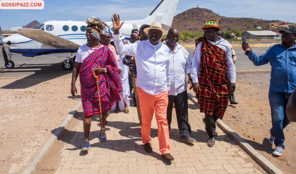 Raila Blames Ruto After Facing Hostility at Turkana Festival