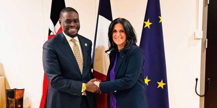 France Minister Gifts Sakaja Ksh222 Million During Dinner