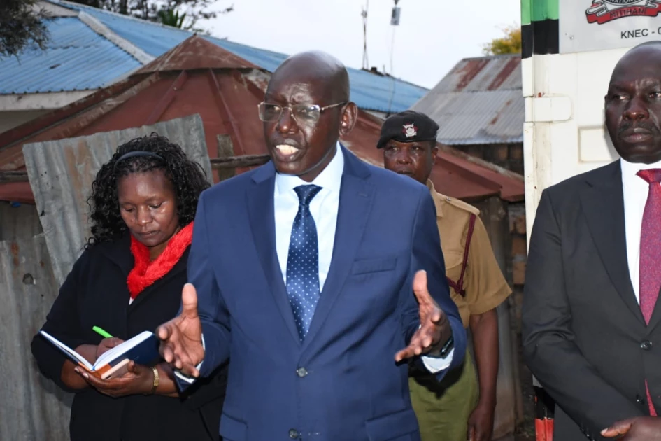 Education Principal Secretary Belio Kipsang