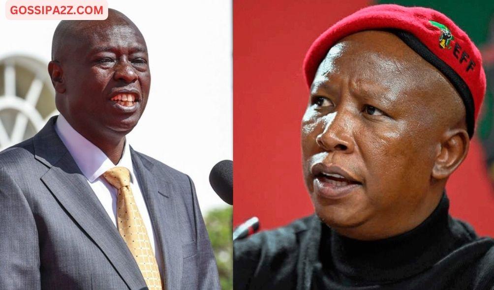 Gachagua Claps Back: DP Fires Shots in Epic Duel with Malema Over Ruto