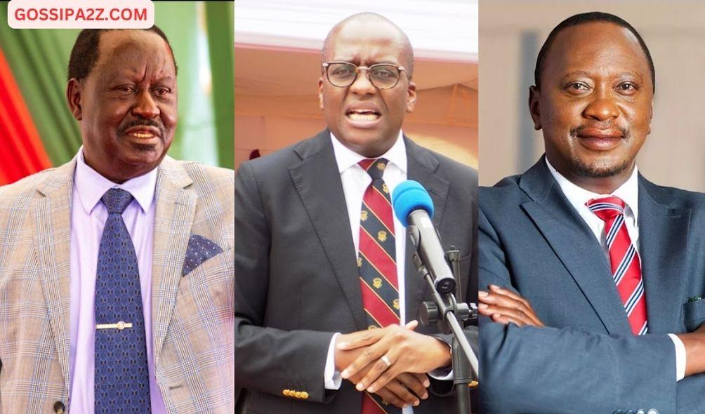 Raila Regrets Uhuru's Decision To Front Igathe As Sakaja Competitor In Nairobi gubernatorial seat