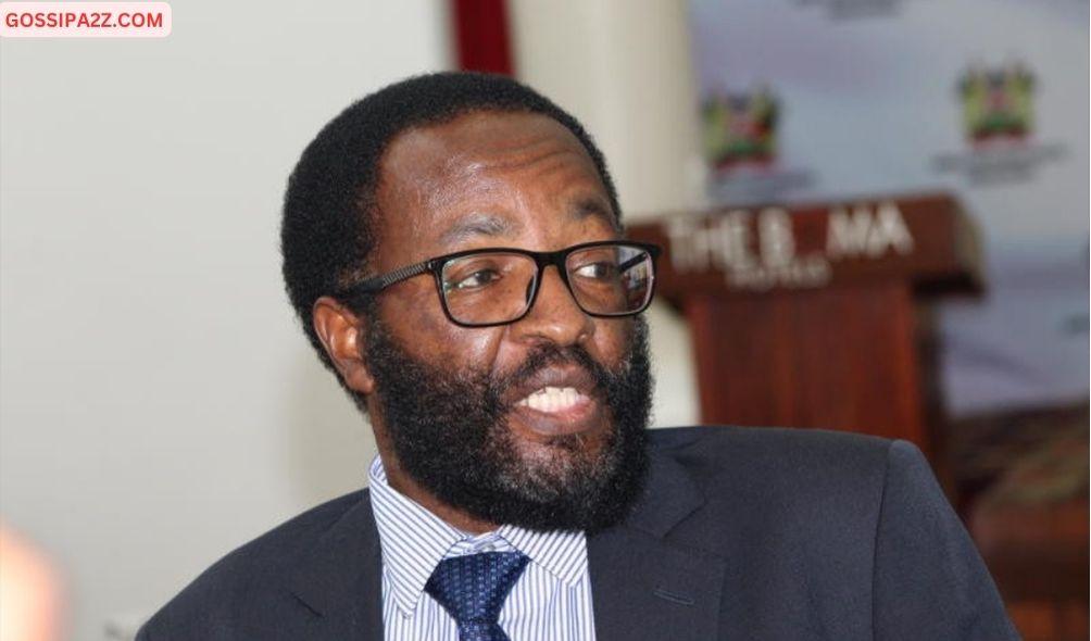 Kenya Meteorological Department Director David Gikungu