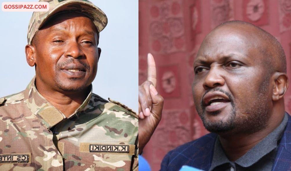 Moses Kuria Asks CS Kithure Kindiki to Defy Mt Kenya Leaders Demands