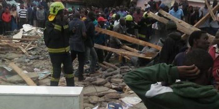 Tragic Collapse: Nairobi School Wall Crushes Homes, Claiming a Life