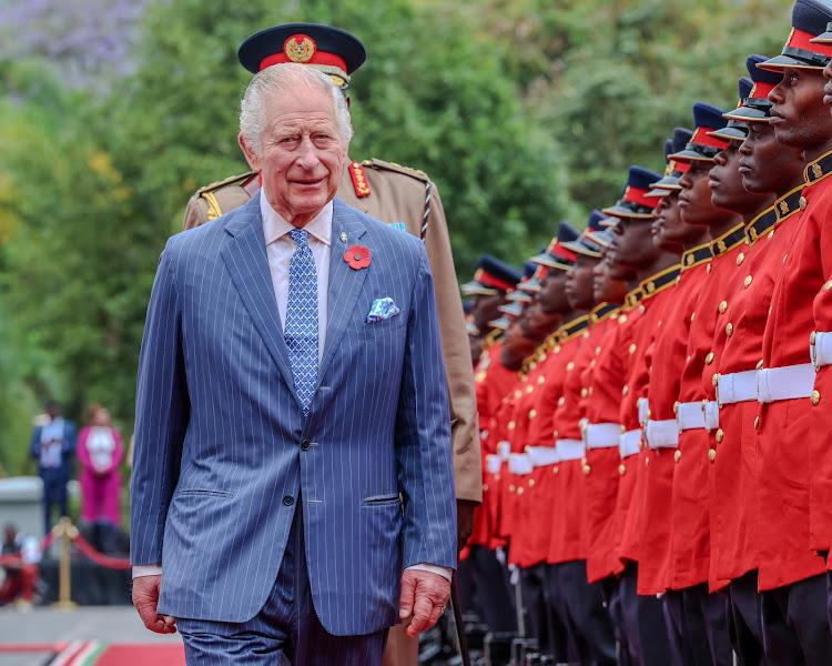 King Charles III in Kenya