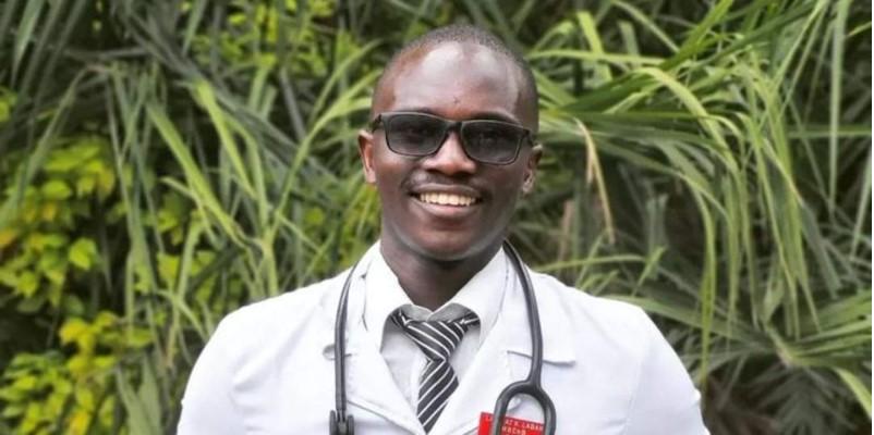 The late Laban Kiptoo Langat, who was an intern physician at the Nakuru Level Five Hospital.