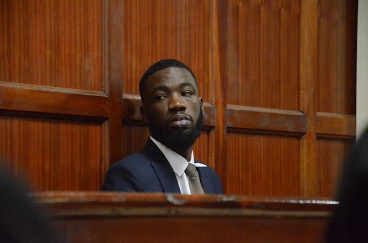 Brian Mwendwa before chief magistrate Lucas Onyina where he was charged with six counts of forgery and making a false document of admission to the bar as an advocate of the high court and a practicing as a member of LSK at Milimani Law Courts