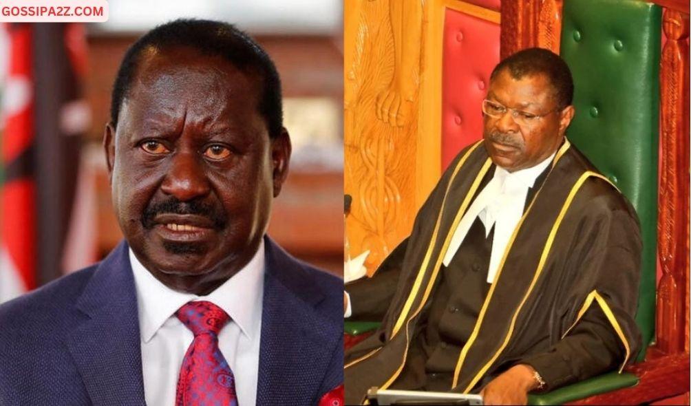 Raila: Wetangula's Housing Levy Challenge Disqualifies Him as Speaker