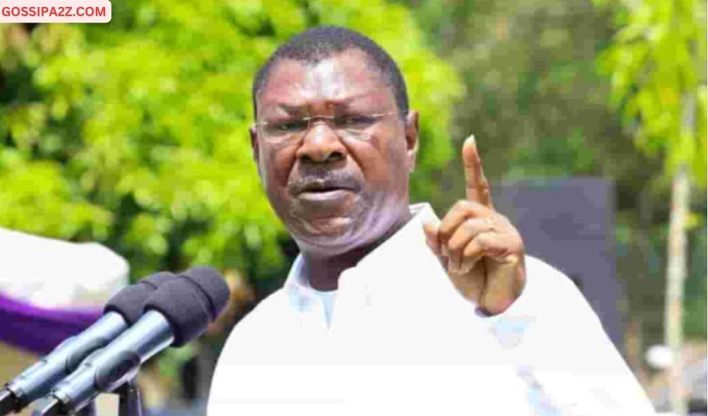 National Assembly Speaker Moses Wetang'ula on January 26, 2024