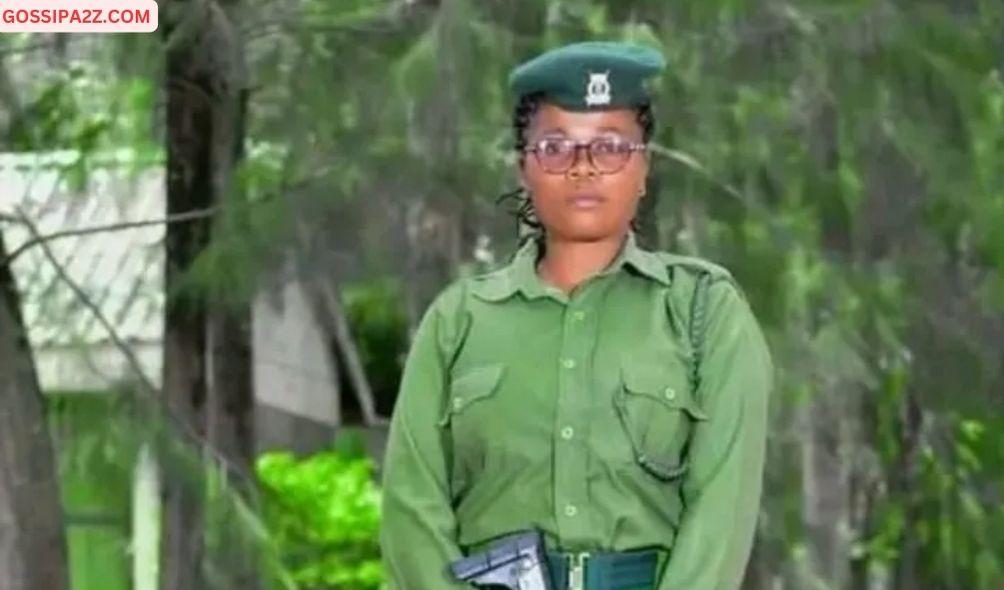 Prison Constable Linda Machuma Wafula attached to Kitale Women's Prison.