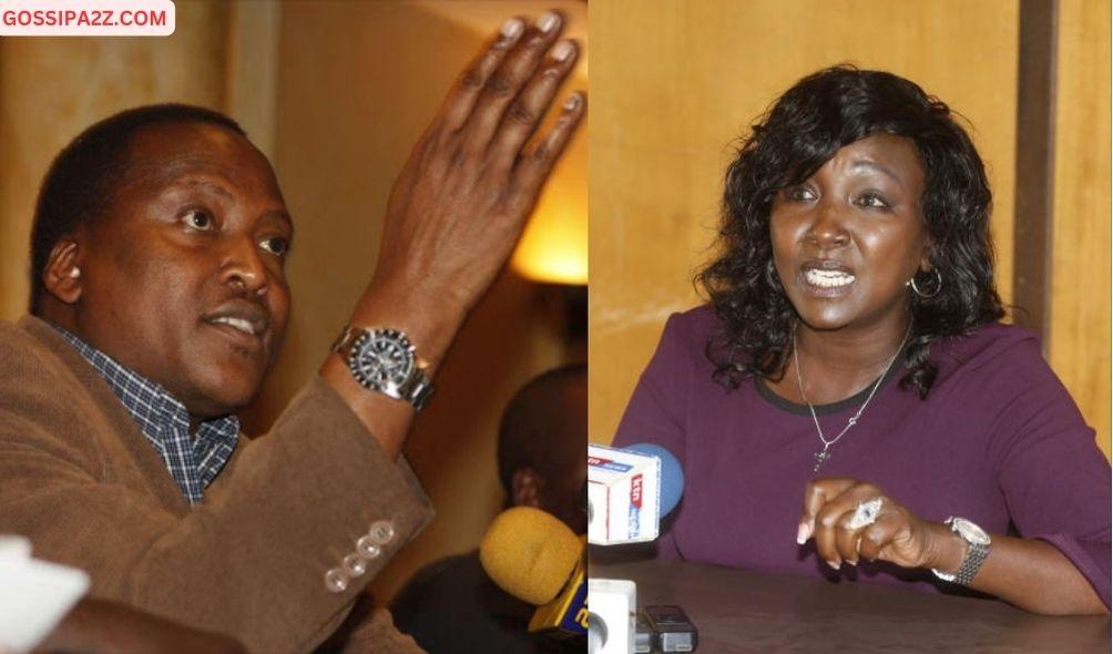 National Assembly Deputy Speaker Gladys Shollei and Kisii Senator Richard Onyonka