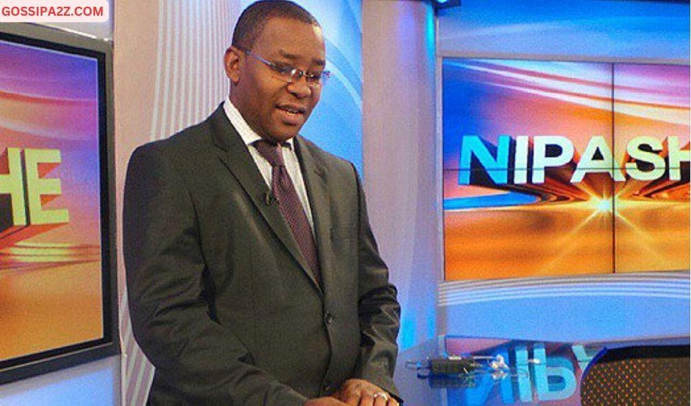 Citizen TV News Anchor Swaleh Mdoe at the station's Kilimani studios.