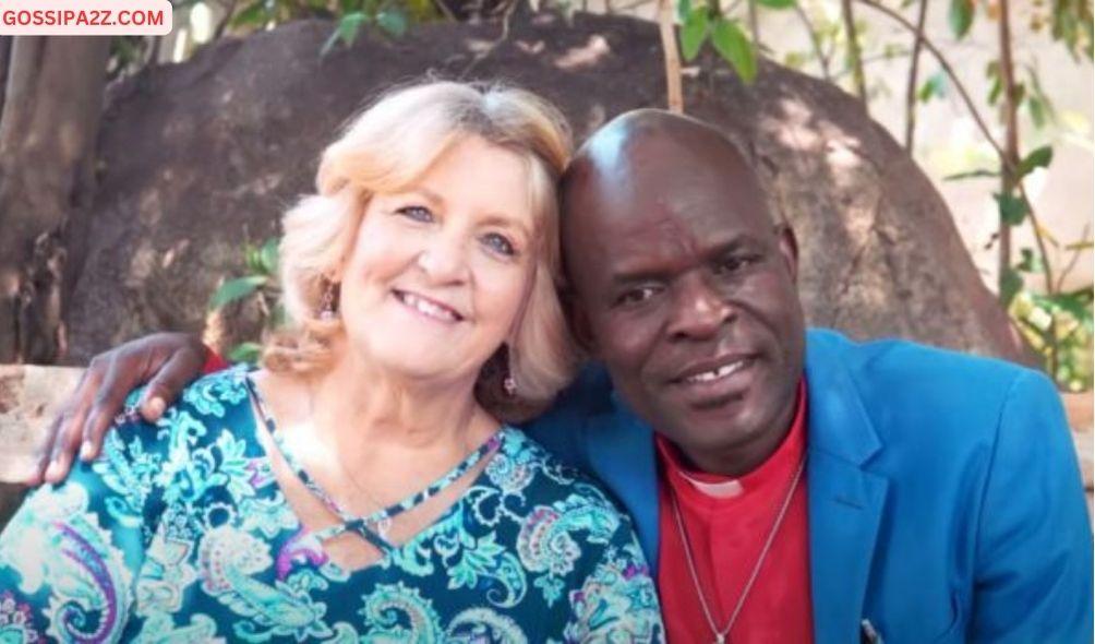 Pastor Ruth Boyce posing for a photo with her husband Peter Nyangai