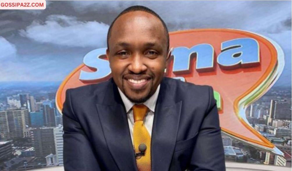 Citizen TV anchor Hassan Mugambi at the RMS studios on November 17, 2023.