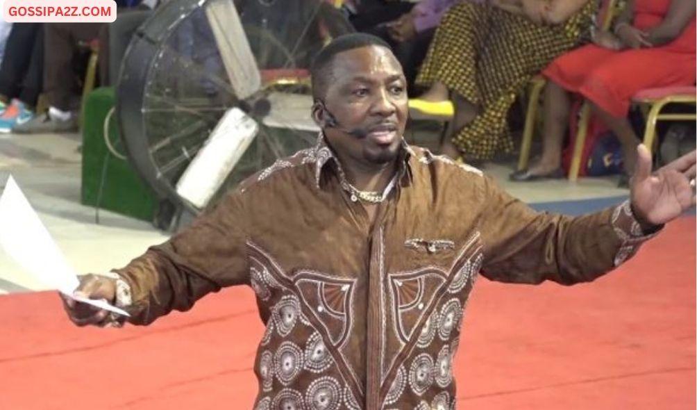 An undated image of Pastor James Ng'ang'a of Neno Evangelism delivering a sermon.