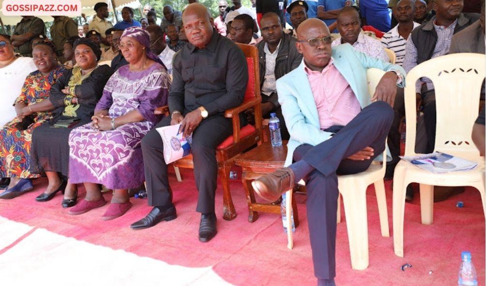 Kakamega Governor Fernandes Barasa and Senator Boni Khalwale