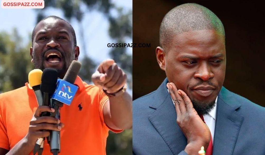 A side-by-side image of Nairobi Governor Johnson Sakaja and Nairobi Senator Edwin Sifuna.