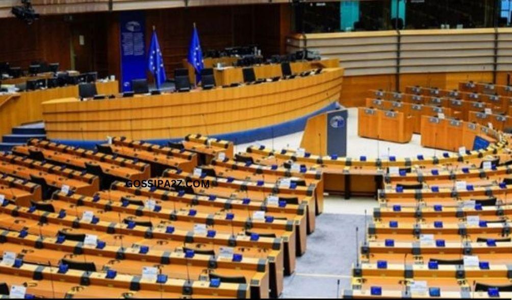 A photo of the European Union Parliament