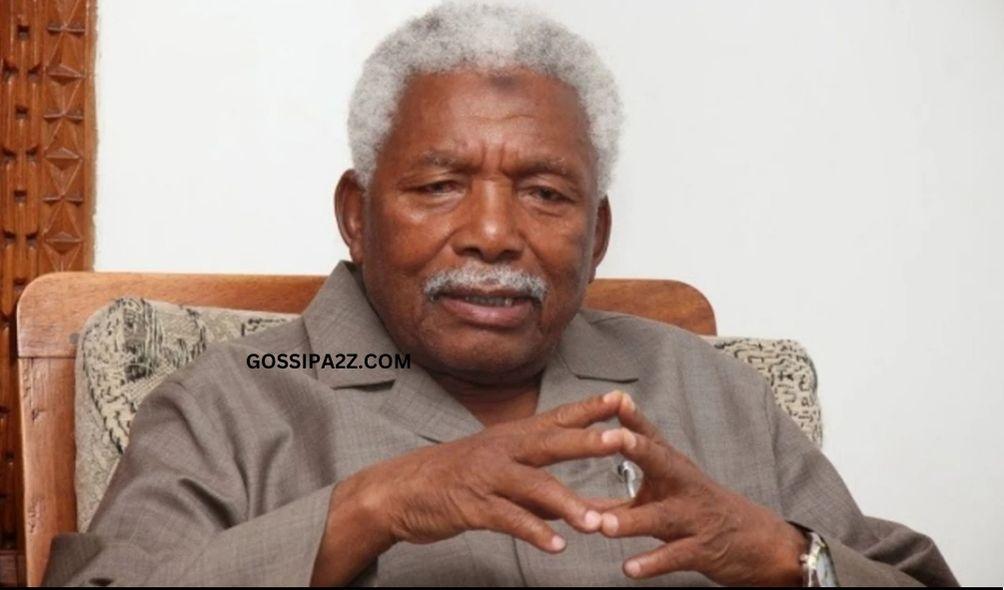 The late former Tanzanian President Ali Hassan Mwinyi.